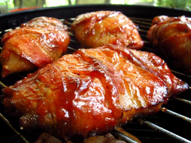 Smoked Bacon Wrapped Chicken Breasts